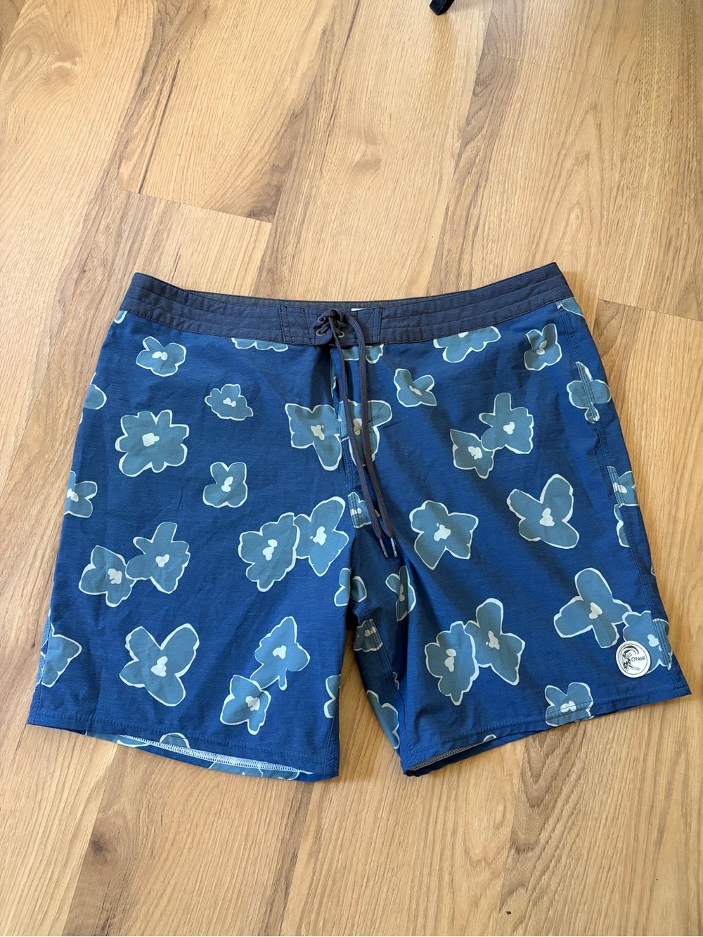 Oneill Men's Navy Floral Swim Trunks -